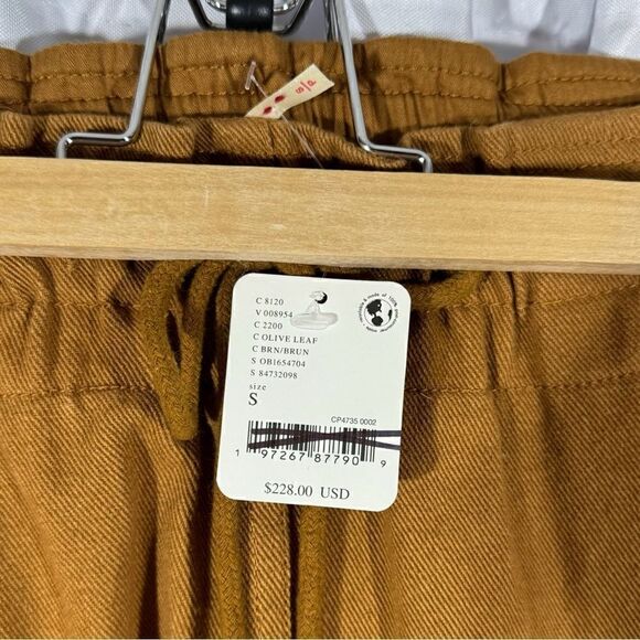 FREE PEOPLE ARIELL EMBROIDERED MAXI SKIRT IN OLIVE LEAF SP NWT - Picture 8 of 9